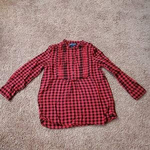 Polo Ralph Lauren girls buffalo plaid tunic